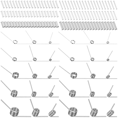 #ad 115 Pcs 21 Sizes Torsion and Mini Compression Springs Stainless Steel Kit $25.99