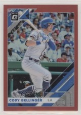 2019 Panini Donruss Optic Red Prizm 27/60 Cody Bellinger #106 4z8