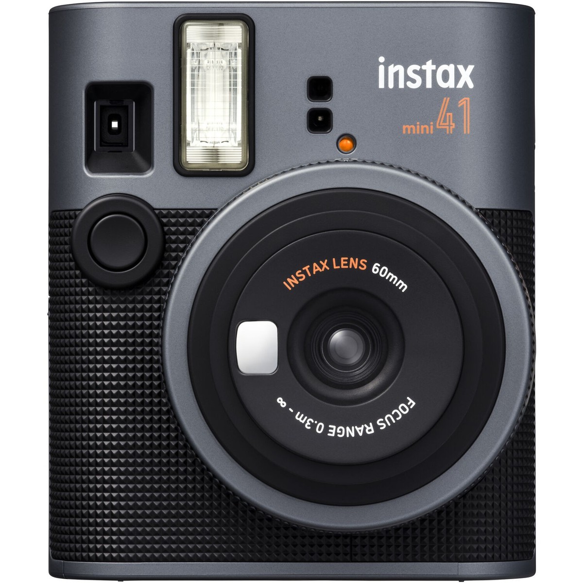 Fujifilm Instax Mini 41 Camera (Black) w/ 80 Mini Film & Cleaning