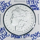 1878 CC MORGAN SILVER DOLLAR AUTHENTIC HI GRADE U.S.MINT COIN RARE KEY DATE 5395