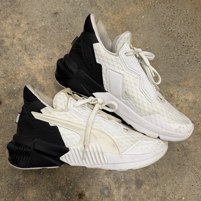 PUMA Provoke XT Block Training Shoes 195052-01 Womens Size 8 White Black