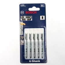 Bosch Jigsaw Blades 2-3/4" x 12TPI HCS Universal Shank Swiss 5-Pack U19BO