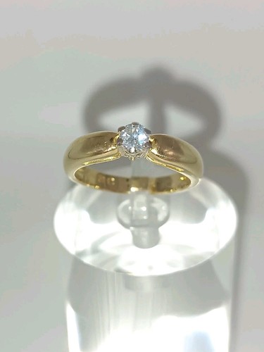 T 54 Bague solitaire diamant