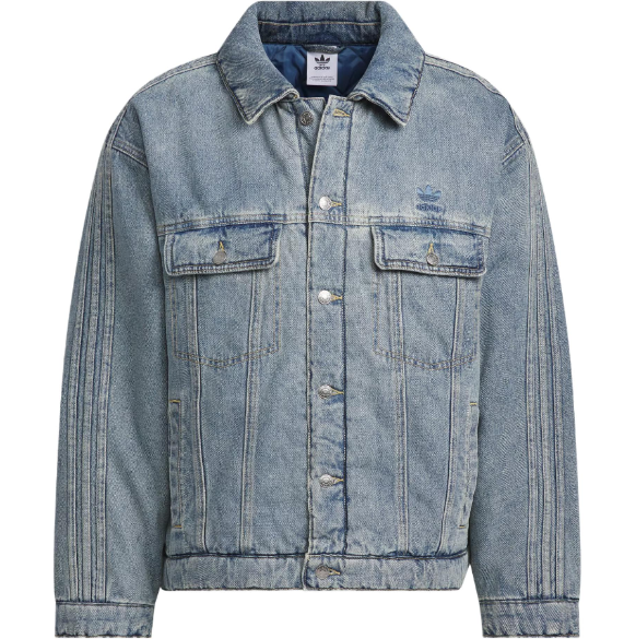 adidas DENIM PADDED JACKET Lサイズ Adidas Originals Denim Padded Men's Jacket JY0202 Asian Size | eBay