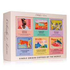 Single Origin Coffee gift set - 6 ground coffees from around the world