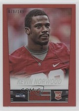 2014 Panini Hot Rookies Rookie Fat Pack Red Prizm /149 Kevin Norwood #392 1r22