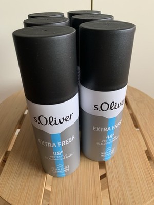 6x S.OLIVER Extra Fresh  Deodorant Spray  - 6x150ml - Neu&Versiegelt