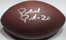 Pittsburgh Steelers Patrick Peterson Signed Autographed Wilson NFL Football COA