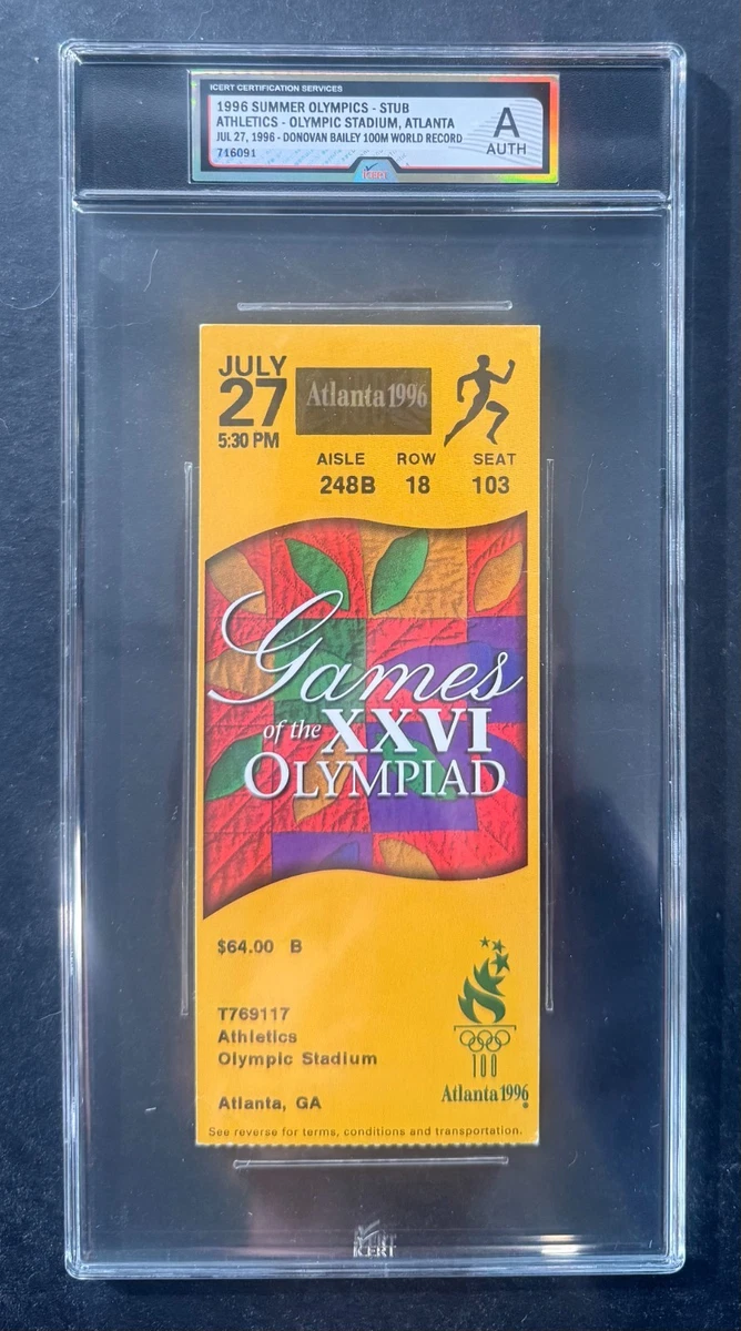 1996 Olympics Original Vintage Sports Memorabilia for sale | eBay