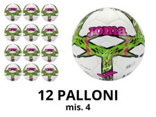 Set 12 Palloni Joma Dali III Calcio a 5 Misura 4 Futsal Calcetto Allenamento