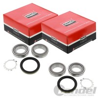 2X Mapco RADLAGER-SATZ Hinten Passend FüR Mercedes Sprinter T1/TN VW LT | 26763