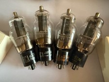 Quad Rca Black Plate 6BG6G 6L6 Sub, W/ Mod Nos Bottom Double D GETTERS
