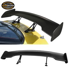 Universal 57 Inches Adjustable Trunk Spoiler Wing Unpainted - Abs Gt Style