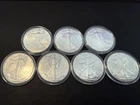 Lot 7 – 2020,21,22,23,24,25,26 Silver Eagle UNC Dollar 1 oz .999 Bullion