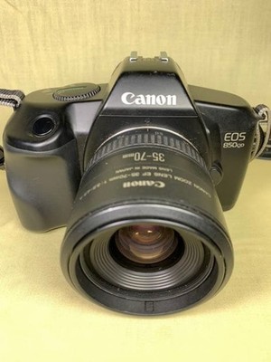 Canon EOS 850 QD Film Camera Body Only Basic Functions Tested Good Condition