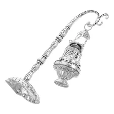 Pilgrimage Incense Burner Christmas Design Censer Charcoal Ornament