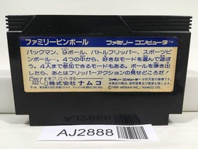 AJ2888 Family Pinball Nintendo Famicom NES Japan