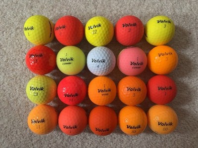 20 Volvik Golfbälle Pearl / Grade A