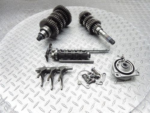 2006 06-07 Kawasaki ZX1400 ZX14 ZX14R Transmission Gearbox Gear Shaft Fork Drum