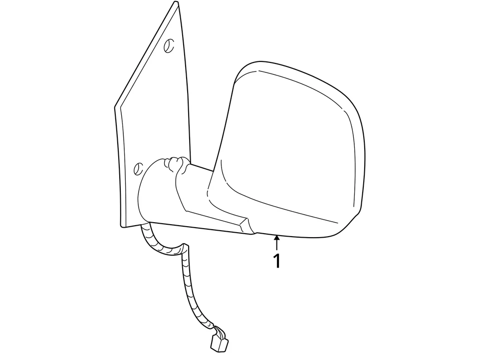 ESPEJO GM ASM O/S RR VIEW MAR 15768764 NUEVO OEM 15768764 Foto 3 de 3