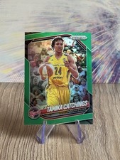 2025 Panini Prizm WNBA  Tamika Catchings #60 Green Prizm Indiana Fever/Tennessee