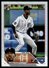 2023 Topps Brendon Davis RC Detroit Tigers #494