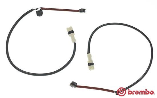 Front BREMBO A 00 450 Warning Contact, brake pad wear for PORSCHE