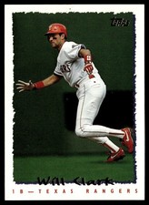 1995 Topps Will Clark Texas Rangers #558