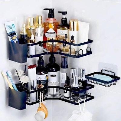 WC, Küche, Bad, Aufbewahrung, sauber, Seife, Ecke, Duschwagen, Gestell, ohne Bohren, Geschenk