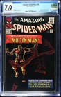 Amazing Spider-Man #28 Origin & 1st App. Molten Man OW/W Marvel 1965 CGC 7.0