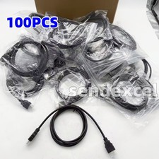 New 100 Count HDMI Cable High Speed 5ft Never Used Bulk Lot Of 100 Black