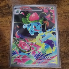 The Pokémon Company Ivysaur 134/132 ME01 Illustration Rare Full Art Holo 110 HP
