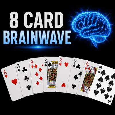 The 8 Card Brainwave Magic Card Trick Easy To Do Video Instructions - Image 1 of 2