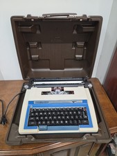 1970'S SMITH CORONA SUPER STERLING 3LRJ SERIES TYPEWRITER W/CASE - TESTED thumbnail