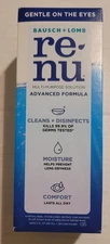NEW Bausch + Lomb Re-Nu Advanced Formula Multi-Purpose Solution 12 fl oz 11/25