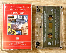 The Rolling Stones Collection 1982 - 1986 Cassette Tape Time Life 25 Years Rock