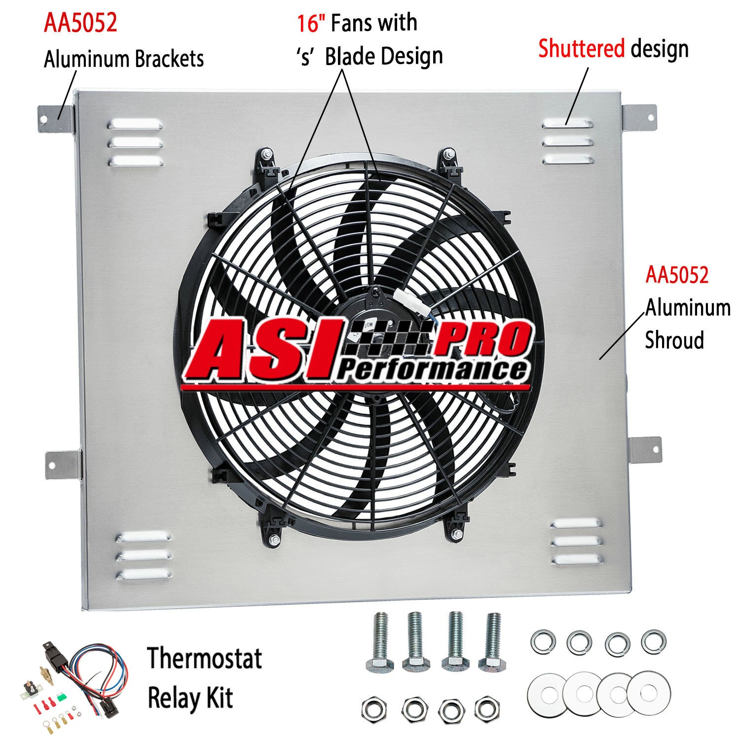 Aluminum Shroud Fan Relay For 1996-2002 1999 Toyota 4Runner 2.7L l4 3.4L V6