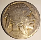 1921 P US BUFFALO NICKEL  - RESTORED ACTUAL COIN SHOWN - FIVE CENTS - 1921-P