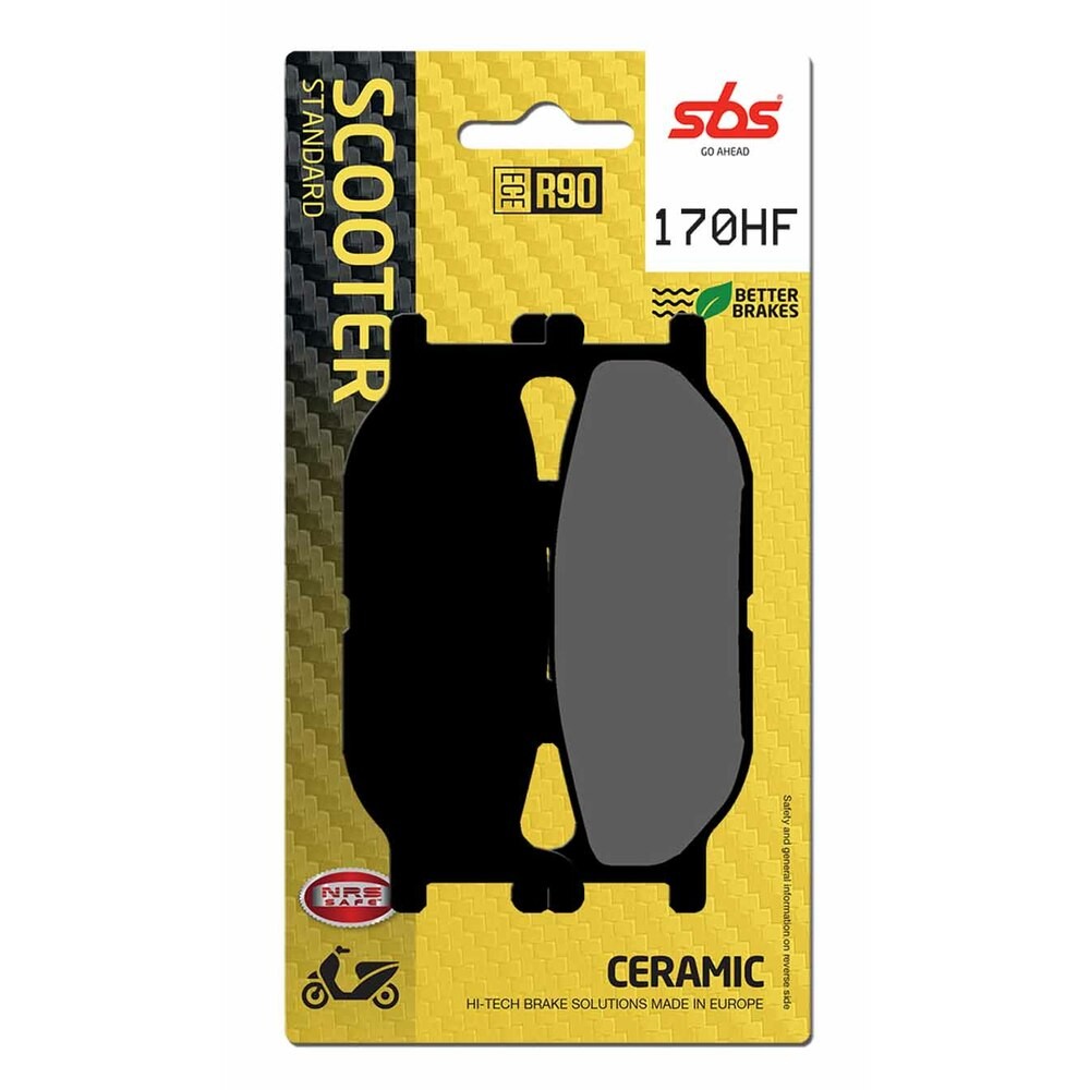 Free Shipping SBS P170-HF Brake Pad For Motorcycle Parts Accessories