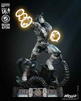 Havok 3d Printed Model | Unassembled | Unpainted | 1/12-1/4
