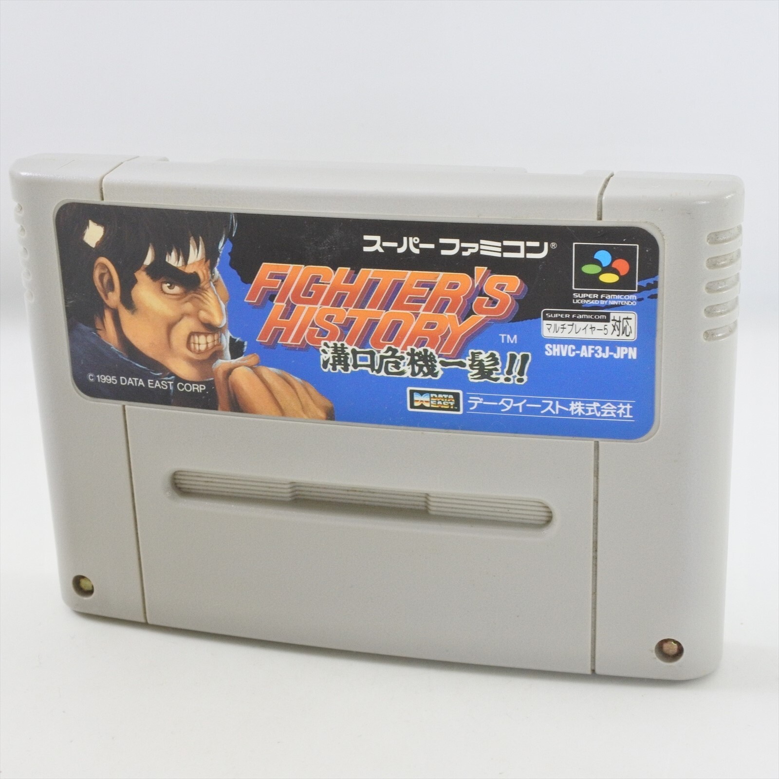 Super Famicom FIGHTER'S HISTORY Mizoguchi Kiki Cartridge Only Nintendo 2442 sfc