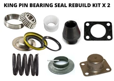 FORD DANA 60 KING PIN BEARING SEAL REBUILD KIT BUSHING SPRING DANA SPICER 2 SIDE