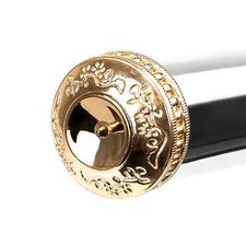 Flute Crown LEAF 24K Gold Plated For Yamaha - KGUmusic Headjoint Cap Replacement