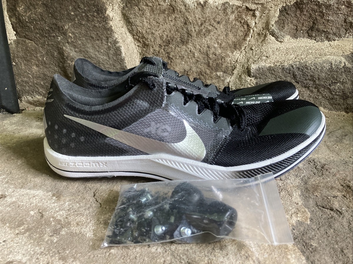 Nike ZoomX Dragonfly XC Spikes Black Metallic Silver DX7992-001