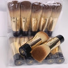 (1pc) Chanel SUBLIMAGE LE TEINT Cream Foundation Brush Travel 3.2" Authentic
