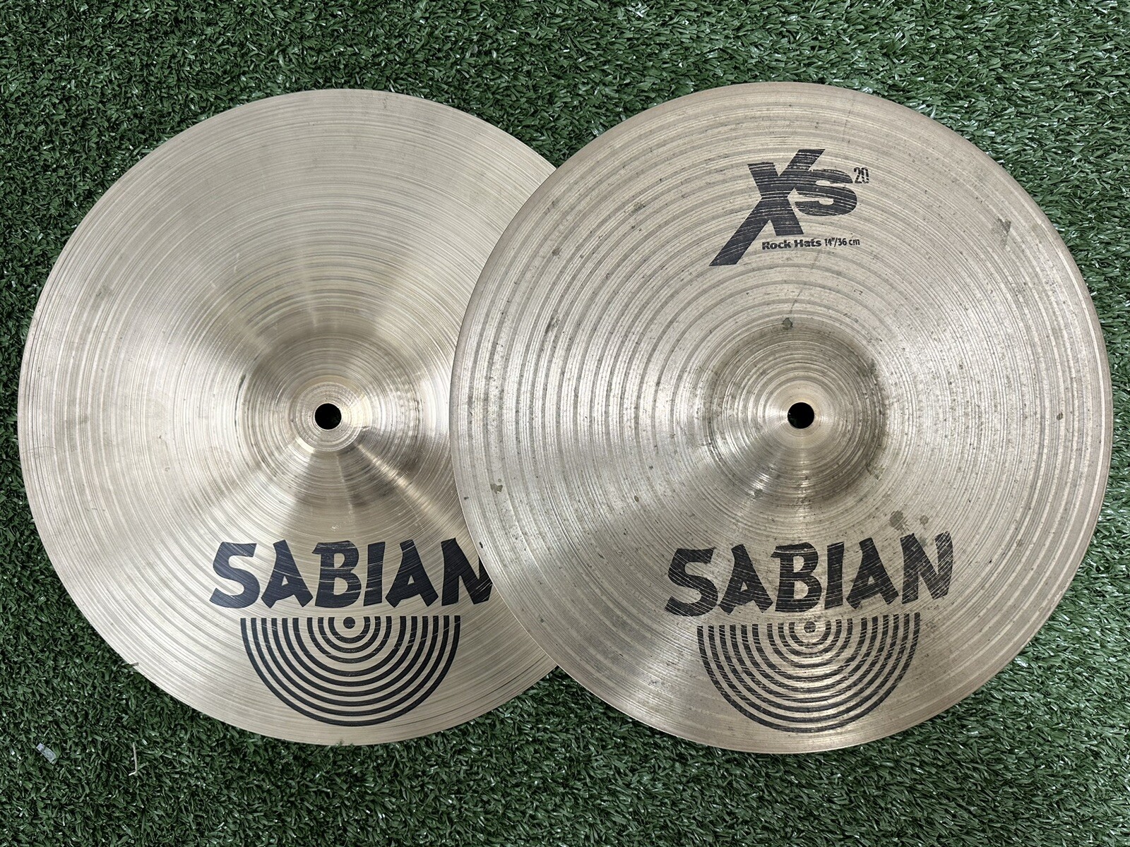 Sabian XS20 14” Rock Hi Hat Cymbals eBay