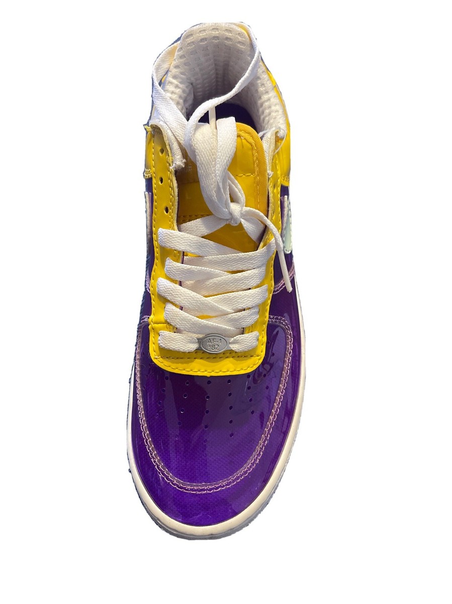 Nike Yellow/Blue/Purple Multicolor Sneakers s-l400.jpg main image 3