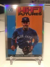 Orelvis Martinez 2022 Bowman Chrome Hi-Fi Futures HFI-18 insert Blue Jays HOT🔥
