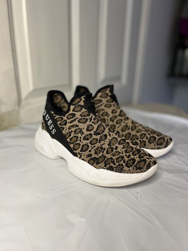 guess sneakers leopard