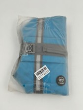 Emust Dog Life Vests Pet Flotation Vest High Visibility Jacket Safety Blue Sz L